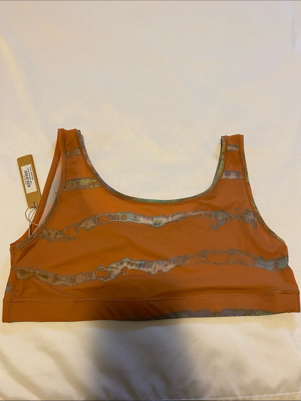 NWT SKIMS bra size large tie dye
